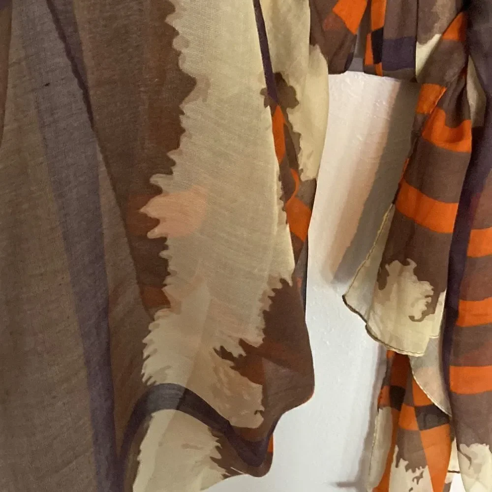 Scarf 100% viscose NWOT large size